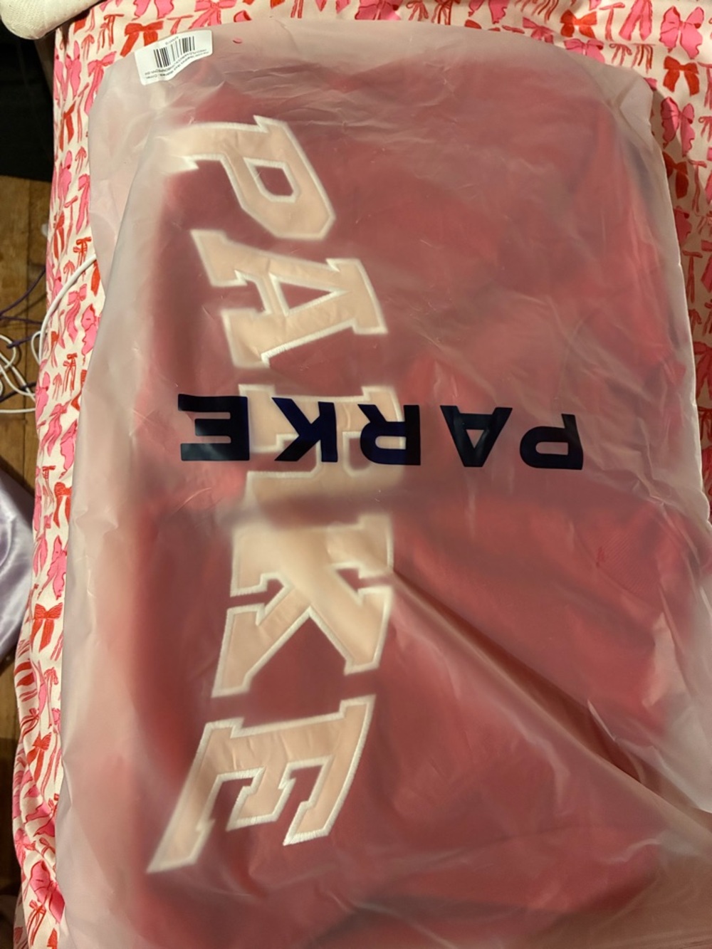 SOLD OUT PARKE VALENTINES VARSITY MOCKNECK